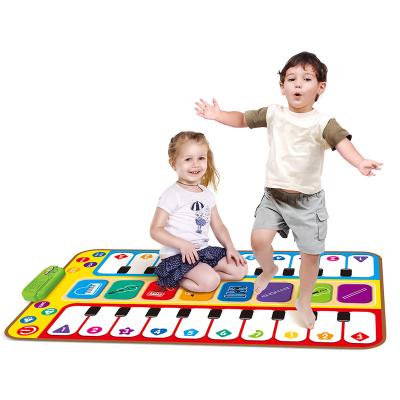 China Safe/Soft/Durable Kids Baby Toys Musical Piano Mats Dance Learn Keyboard Mat Early Educational Toy for sale