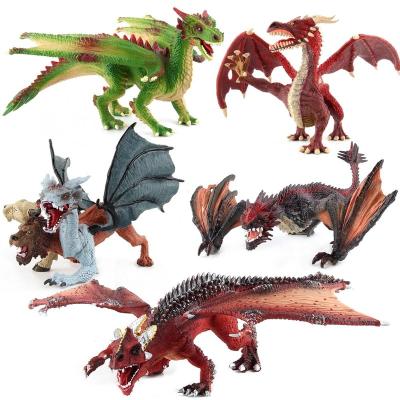 China Jurassic Park Dinosaur Toy Mini Collection Models Evil Dragon Mythical Dinosaur Animal Toys For Children for sale