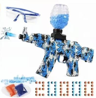 China Eco-friendly Material M416 P90 Akm47 Water Gel Beads Electric Sandblaster Toy Gel Water Ball Gun Outdoor Gel Sandblaster Gun for sale