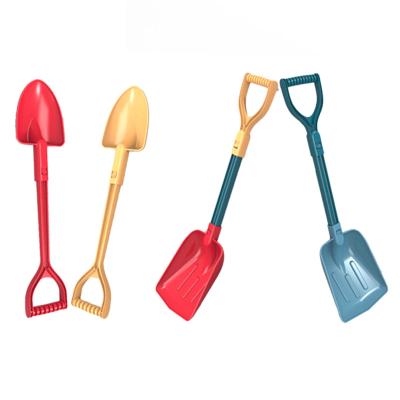 China Kids Colorful Soft Plastic Sand Summer Toy Shovel Sand Utensils Digging Beach Toys Beach Set Toys for sale