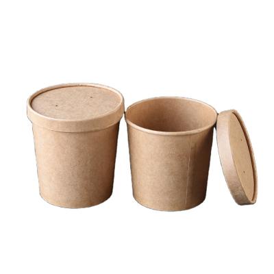 China Wholesale Custom Cheap Bulk Bagasse Disposable Compostable Soup Large Disposable Bowls Cups With Lid for sale