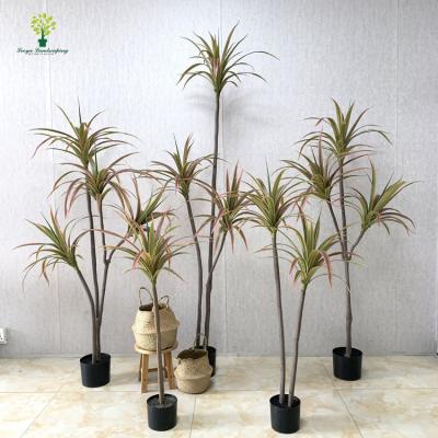 China Factory Price CREATIVE Hot Sales Tree Artificial Dracaena Tree For Garden Decoration for sale