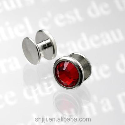 China Cufflinks Crystal Tuxedo Studs decorative red for sale