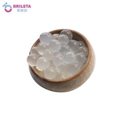 China Brilsta Tea Most Popular Fruity Instant Popping Bubble Tea Ingredients Supplier Strawberry Boba for sale