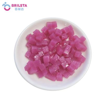 China Brilsta Natural Healthy Pizza Juice Tart Jam Ingredients 3-10Mm 0 Fat Fiber Bobo For Dessert Shop for sale