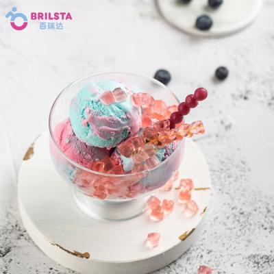 China Hot Selling Eggnog Healthy Food Multicolor Pearl Shaped Boba Milk Tea Beverage Jumping Ingredients Jelly Balls for sale