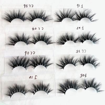 China Seller 5d Soft Mink Fur 25mm 3D Mink Eyelashes Private Label Free Sample Strip Cotton Lashes With Packing Box for sale