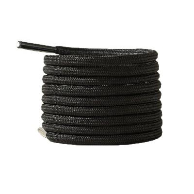 China Custom Color High Quality Polyester Round Shoe Laces for sale