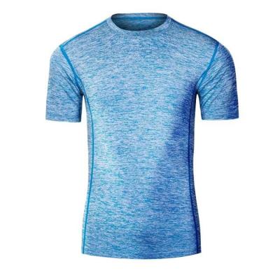 China Breathable Customize Logo Mens GYM Wear Compression Shirt Clothing for sale