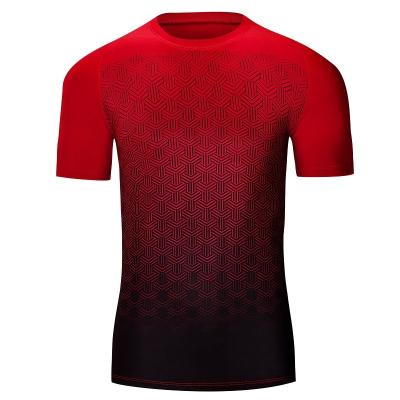 China 2021 Compression Source Sustainable International Basic Wear Men's Seamless T-Shirt For Gym for sale