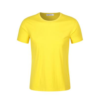 China Comfortable Drop Shipping High Quality Polyester Plain Dry Fit T-shirt Cheap Breathable 100% Shirts for sale