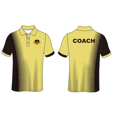 China Customized Design Sublimation Digital Printed Cheap Antibacterial Blank Polo Shirts Quick Dry Breathable Fit T Shirts for sale