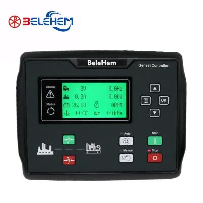 China 6110u set generator control panel hgm6110n genset controller 209mm x 166mm x 45mm for sale