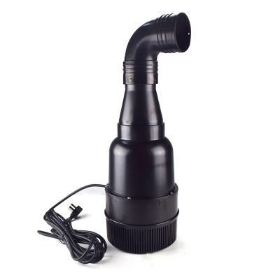 China Large flow viable silent submersible circulation pump for fish pond 75W 900W for sale