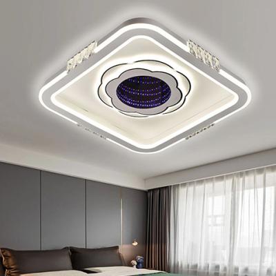 China High Lumen Flower 3D Flower Living Room Modern Ceiling Lamps Acrylic Remote Control Outdoor Mounted Decor Led Ceiling Light For Home for sale