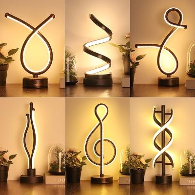 China Success Modern Fashion Multifunctional Vertical Eye Protection Study LED Table Light Lamp For Office Bedside Night Decor Gift for sale