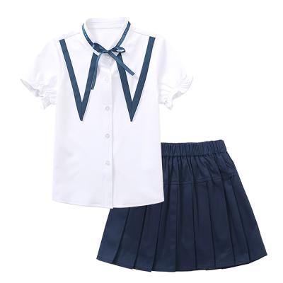 China Factory Direct Hot Sale School Uniform Skirt Pants High Waist Pleated Uniform For Student Boys And Girls for sale