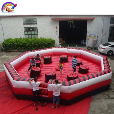 China High Quality Inflatable Interactive PVC Games Wipeout Fusion Game for sale