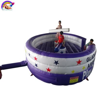 China Arena Gladiator Jousting Inflatable Jousting Stick Outdoor/Indoor Playground For Sale for sale