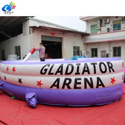 China Water Proof and Interactive Game Ring Arena Gladiator Dueling Jousting Inflatable Fire Resistance Backyard Challenge for sale