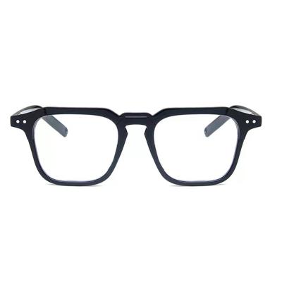 China Wholesale Light Trending Simple Glasses 2022 2022 Optical Eyeglasses Retro Vintage Style Square Glasses Unisex Clear Glasses Frame for sale