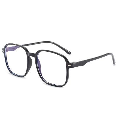 China 2022 new fashion square retro fashion square unisex blocking light blue light blue glasses computer vintage computer glasses men women for sale