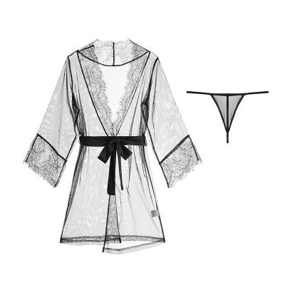 China Wholesale Three Colors Breathable Manufacturer Optional Night Long Robe For Women for sale