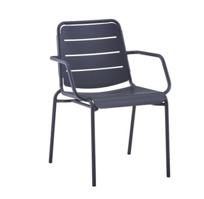 China SHENGFANG Furniture Outdoor Metal Plate Outdoor Bistros Chair for sale