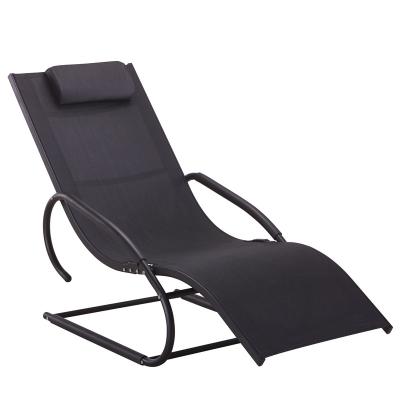 China Y06 Modern PVC Mesh Sun Lounger For Outdoor for sale