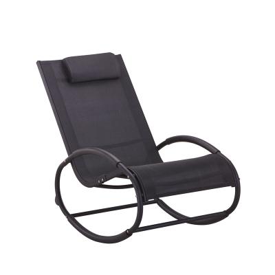 China Modern Y10 Relax Outdoor Rocking Garden Sun Lounger for sale