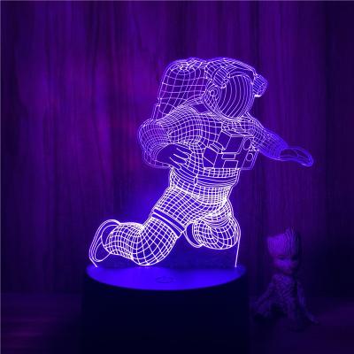 China Modern Hot Selling Cat Desk Lamp Exquisite Kids Cat Night Lights Unique Cat 3d Illusion Night Lights for Children for sale