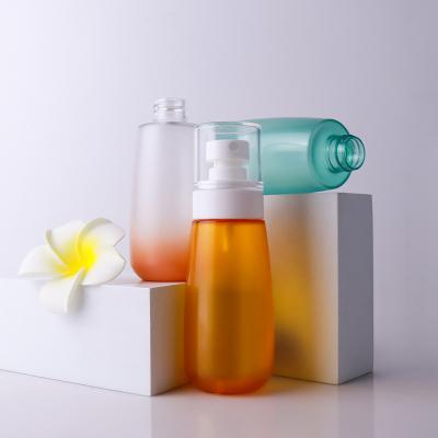 China Manufacturer Single Professional Hot Selling 60ml 100ml PETG U-Shaped Stock Bottles Plastic Lotion And Spray Bottle for sale