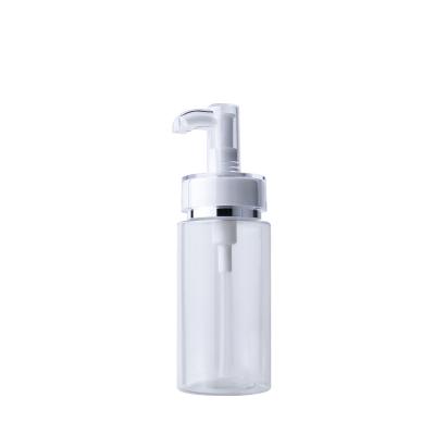 China Simple Transparent Shampoo 500ml Shower Gel Bottle Conditioner Bottle Pet Plastic Bottle for sale