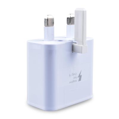 China Hot High Quality Mobile Phone Vendor EU US UK Plug 10w 5V2A Qc2.0 Wall Charger Adaptive Fast Charging Adapter For Samsung S6 S7 Note4 Note5 for sale