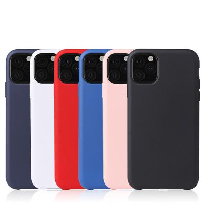 China Trending Product / Easy To Clean High Quality Colorful Phone Shell Liquid Shock Proof Silicone TPU Acrylic For iPhone 11 12 Pro XS XR X 9 8 Plus Se Phone Case for sale