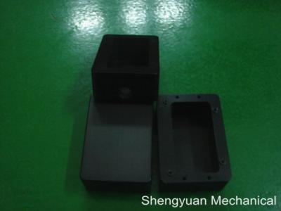 China Hard Anodizing Black Precision Mechanical Parts AL6061 Fixed Tray / Dead Plate for sale