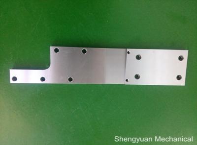 China 4140 Prehard Mechanical Precision Parts , High Precision Back Plate for sale