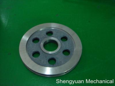 China CNC Turning Big Size Casting Machine Parts , Sand-resin Metal Abrasive Wheel for sale