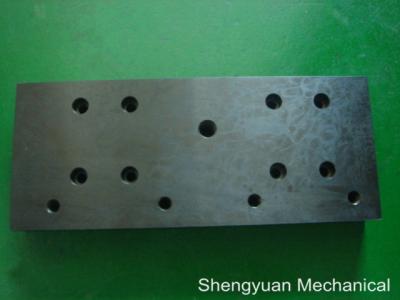 China C.R.S Ra 0.8 Mechanical Precision Parts Black Oxide Slide Plate 0.005mm - 0.01mm for sale