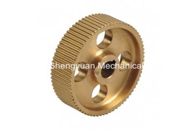 China Small Copper Precision Gear / Motorcycle Starter Spur Gear for Vehicle for sale