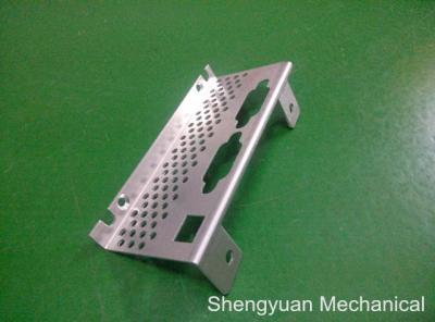 China Motorcycle Sheet Metal Bending Side Cover Metal with Holes , Aluminium 5052 for sale