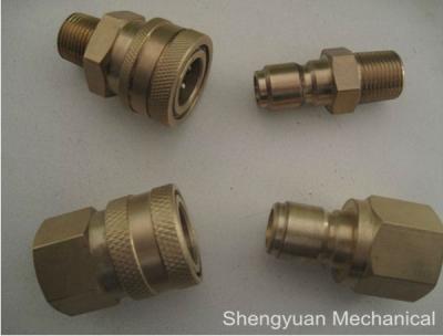 China Medium Or Low Pressure Quick Coupler Plug 316 Stainless Steel for sale