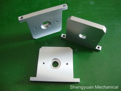 China Encoder Natural Anodize CNC Precision Machining AL6061 Bracket Metal Ball Bearing for sale