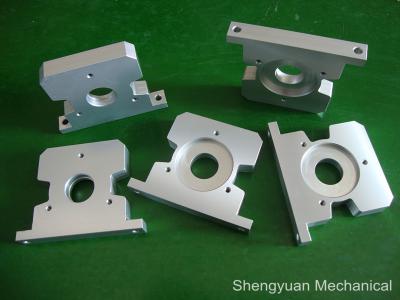 China AL6061 Clear Anodize CNC Precision Machining Bracket Metal Resolver for sale