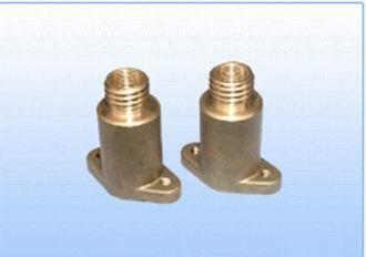 China Brass / Stainless Steel Casting Machine Parts , Powder Coating Die Casting Clamp for sale