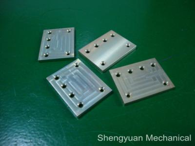 China AL 6061-T6 Precision Milling  Machined Parts with yellow conversion coating for sale