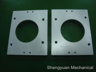 China Clear Anodize CNC Precision Mechanical Parts Aluminium Plate Sensor Mount for sale