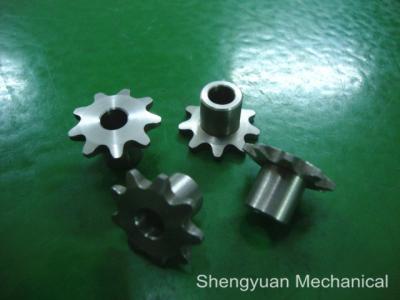 China Stainless Steel Hardware Precision Gears 9 Tooth Sprocket for #25 Chain for sale