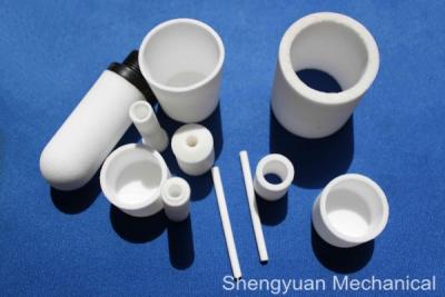 中国 回る精密は白いテフロンによって機械で造られるプラスチック部品フィルター カバーを分けます 販売のため