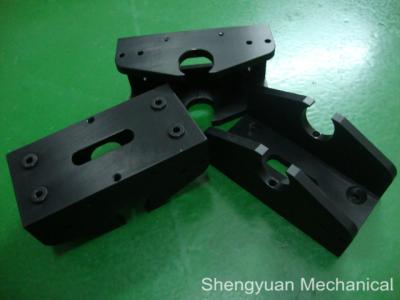 China AL6061 Black Anodize Finish CNC Precision Machining Cutter Carriage for sale